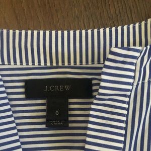 J Crew striped top size 6
